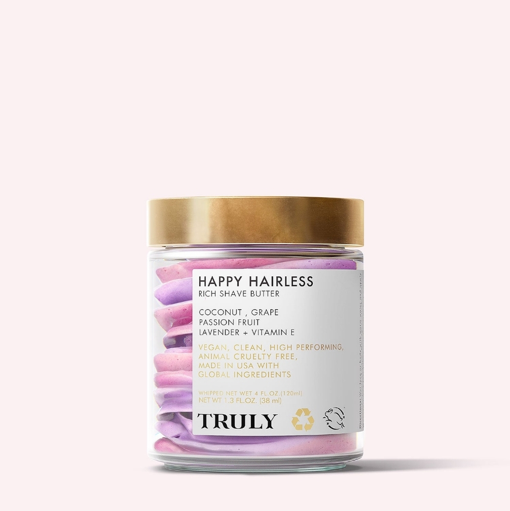 TRULY - Happy Hairless Shave Butter- Luxury Whipped Shave Butter - Picture 5 of 5